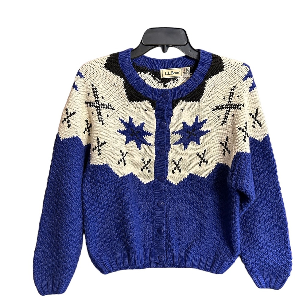 VTG L.L. Bean Chunky Cardigan